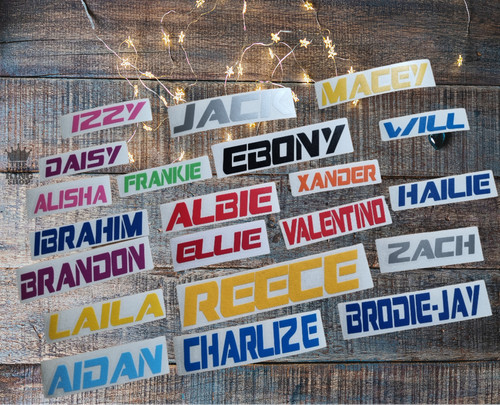 Personalised vinyl name - personalised,