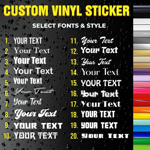 Personalised name vinyl - personalised,