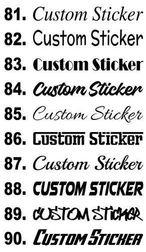Custom text slogans - custom,
