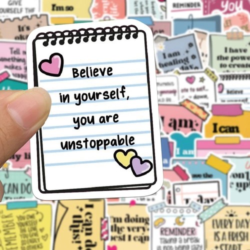 50pcs motivational word - “50pcs,
