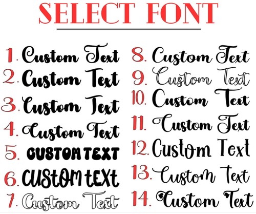 Custom personalised name word - custom,