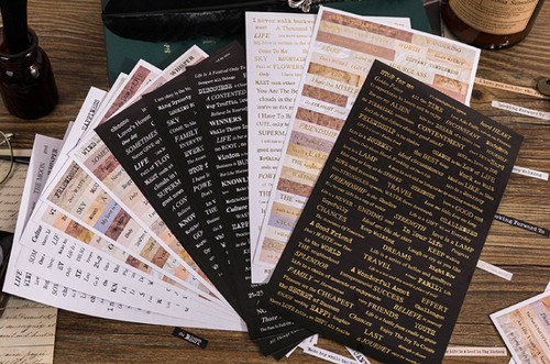 Positive word stickers - positive,