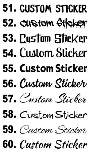 Custom text slogans personal - text,
