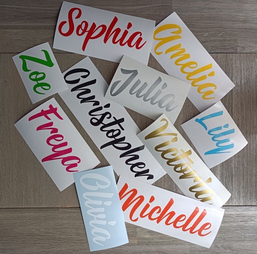 Personalised vinyl name - personalised,