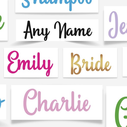 Custom personalised name word - custom,