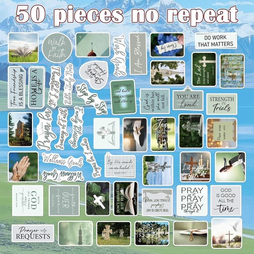 50pcs inspirational christian - 50pcs,
