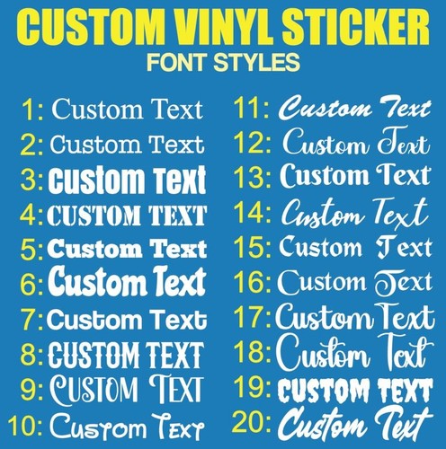 Personalised name vinyl - personalised,