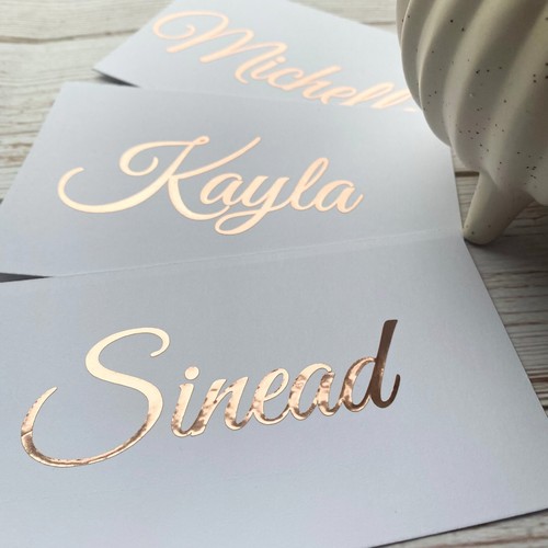 Personalised vinyl name - 1,5,10,