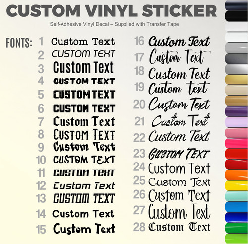 Personalised name vinyl - personalised,