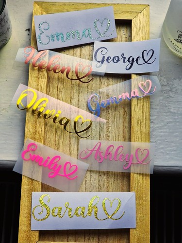 Personalised vinyl name - personalised,