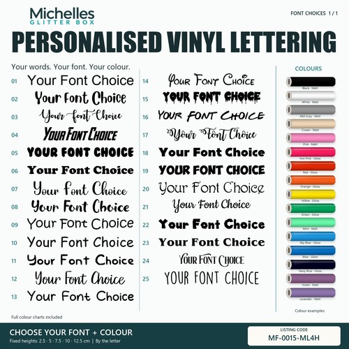 Personalised name vinyl - personalised,