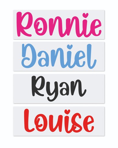 Name sticker label - sticker,