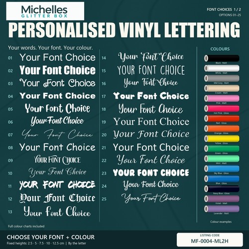Personalised name vinyl - personalised,