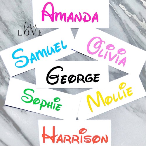 Personalised name sticker - personalised,