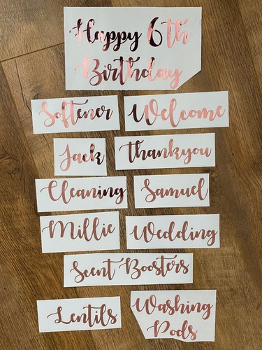 Personalised rose gold - personalised,