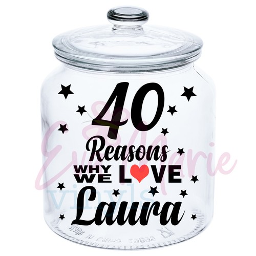 Personalised reasons why we - personalised,