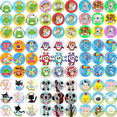 Animal reward stickers - reward,