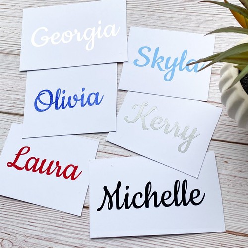 Personalised vinyl name - personalised,