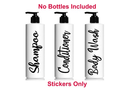 Personalised bottle decal - personalised,