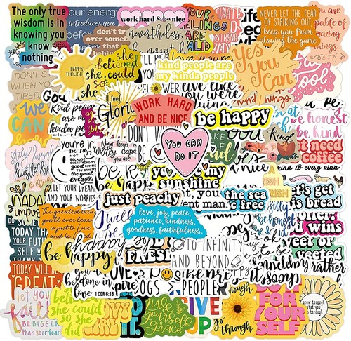 100pcs motivational stickers - motivational,