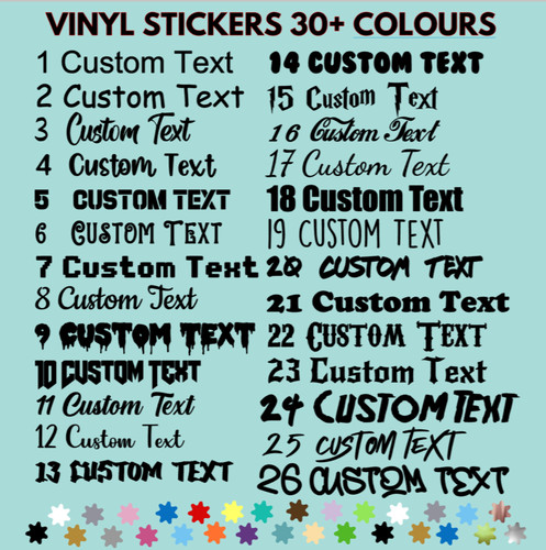 Personalised name vinyl - personalised,