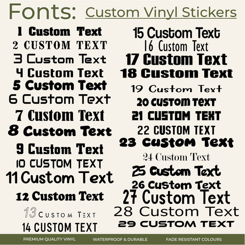 Personalised name vinyl - name,