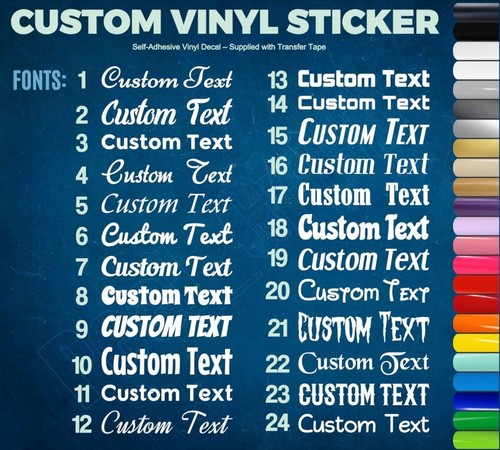 Personalised name vinyl - personalised,
