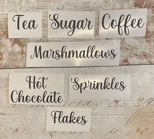 Tea coffee sugar vinyl - coffee,