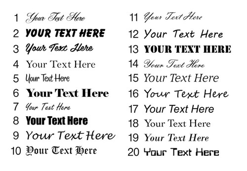 Personalised name vinyl - personalised,