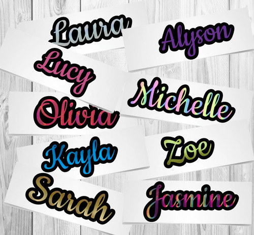 Personalised vinyl name - personalised,