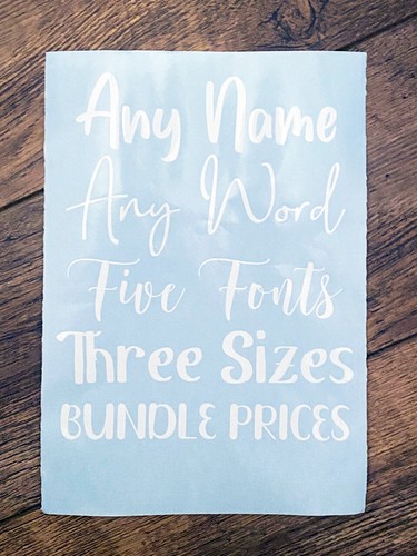 White vinyl labels decals - labels,,