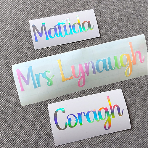 Personalised vinyl name - personalised,