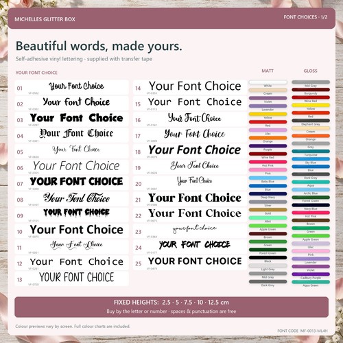 Personalised name vinyl - personalised,