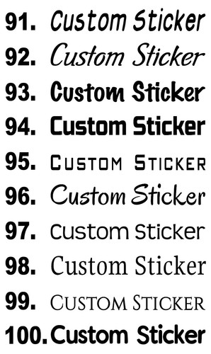 Custom text slogans personal - text,
