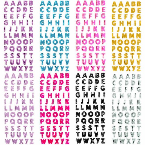 Alphabet letter glitter - alphabet,